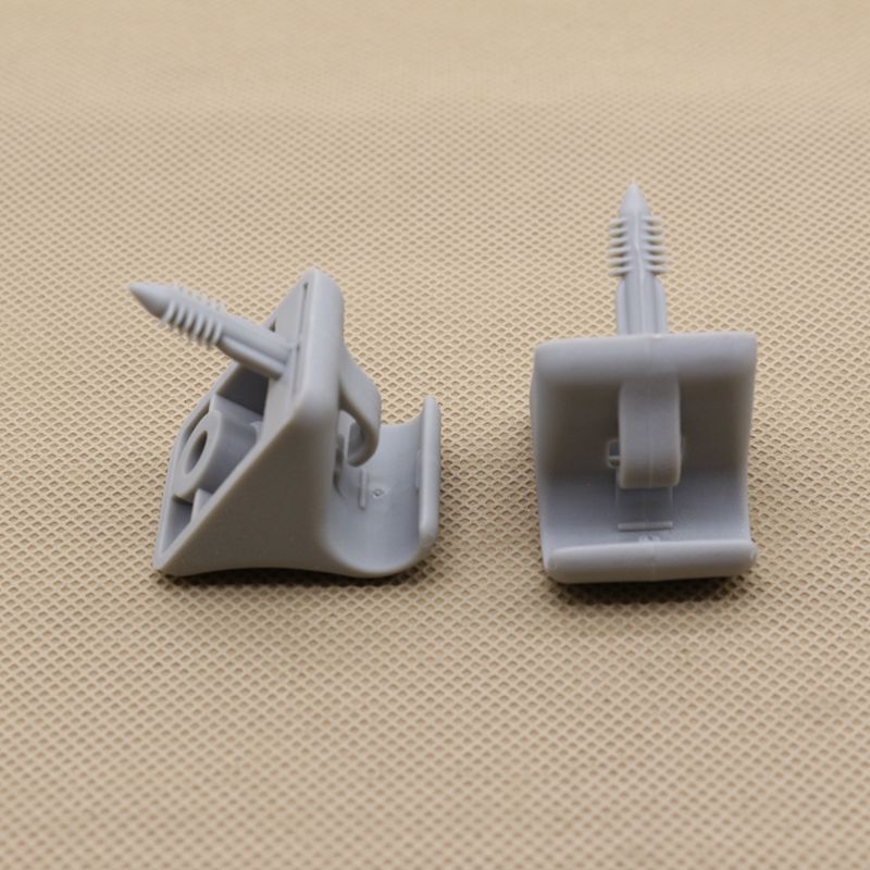 2-Pack for Hyundai Getz 02-12 Gray Sunshade Clip Fixing Hook 85235 1C300QS