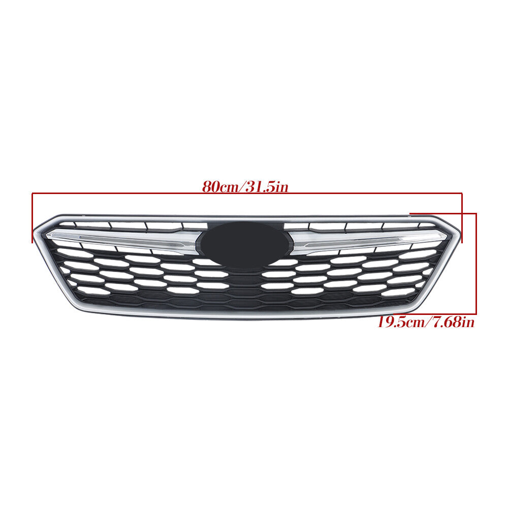 Front center mesh grille assembly 91122FL00B suitable for 2017-2019 for Subaru Impreza n