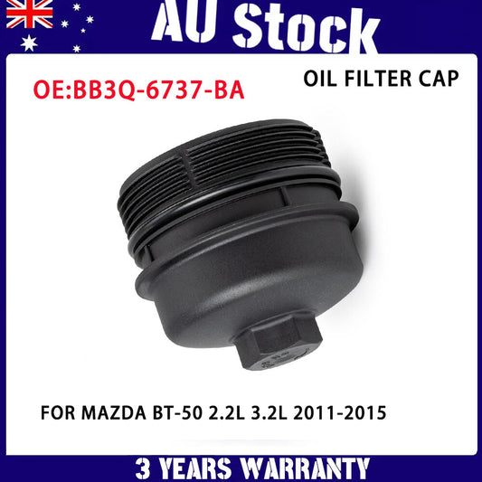 1x Oil Filter Housing Cover Cap BB3Q-6737-BA for Mazda BT-50 2.2L 3.2L 2011-2015 v