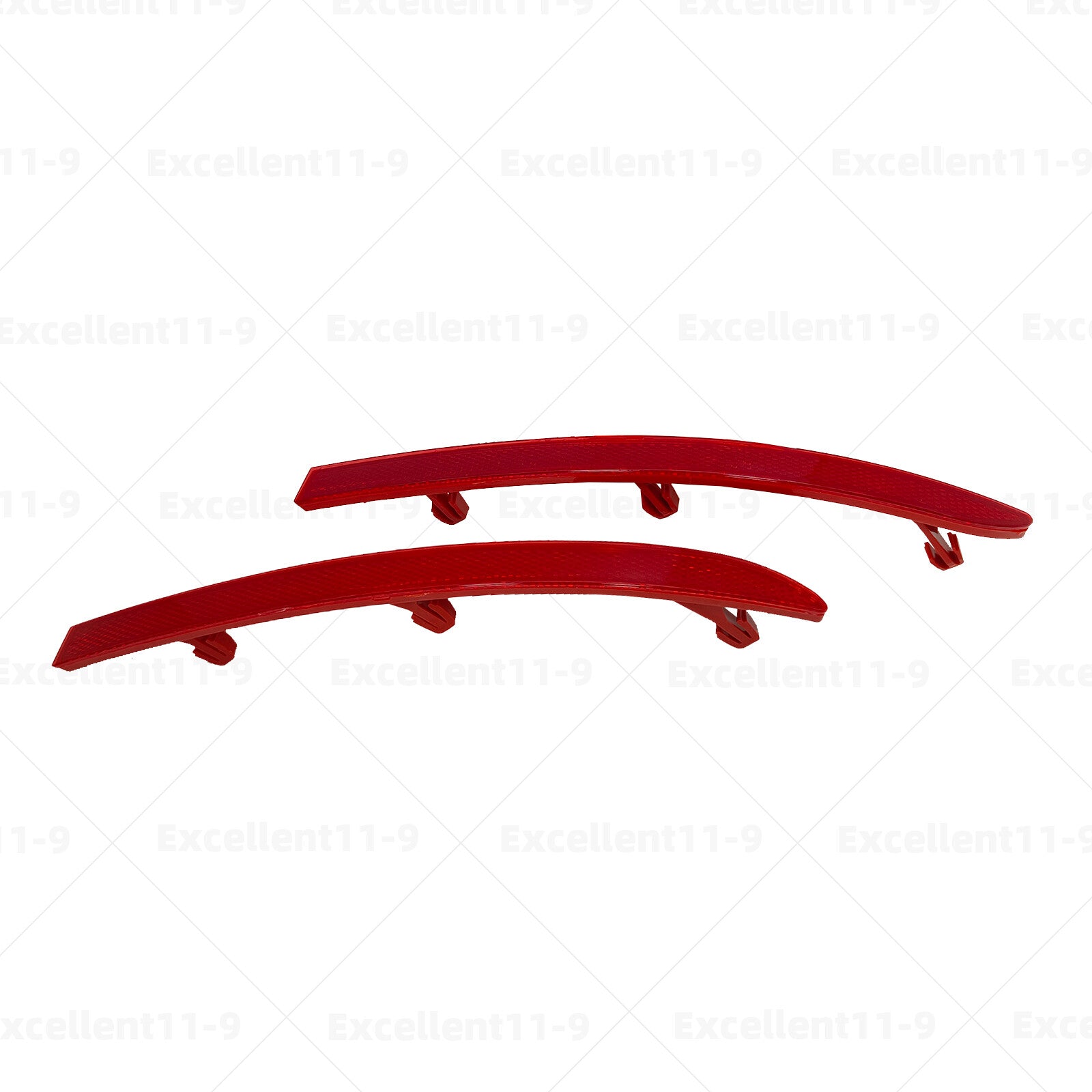 1. Dual rear bumper marker reflectors 5N0945105 and 5N0945106 suitable for Tiguan 2008-2018. n