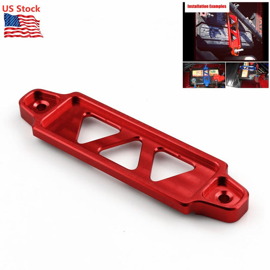 170mm Billet Battery Tie Down Mount Bracket Brace Bar Aluminum for Honda Q