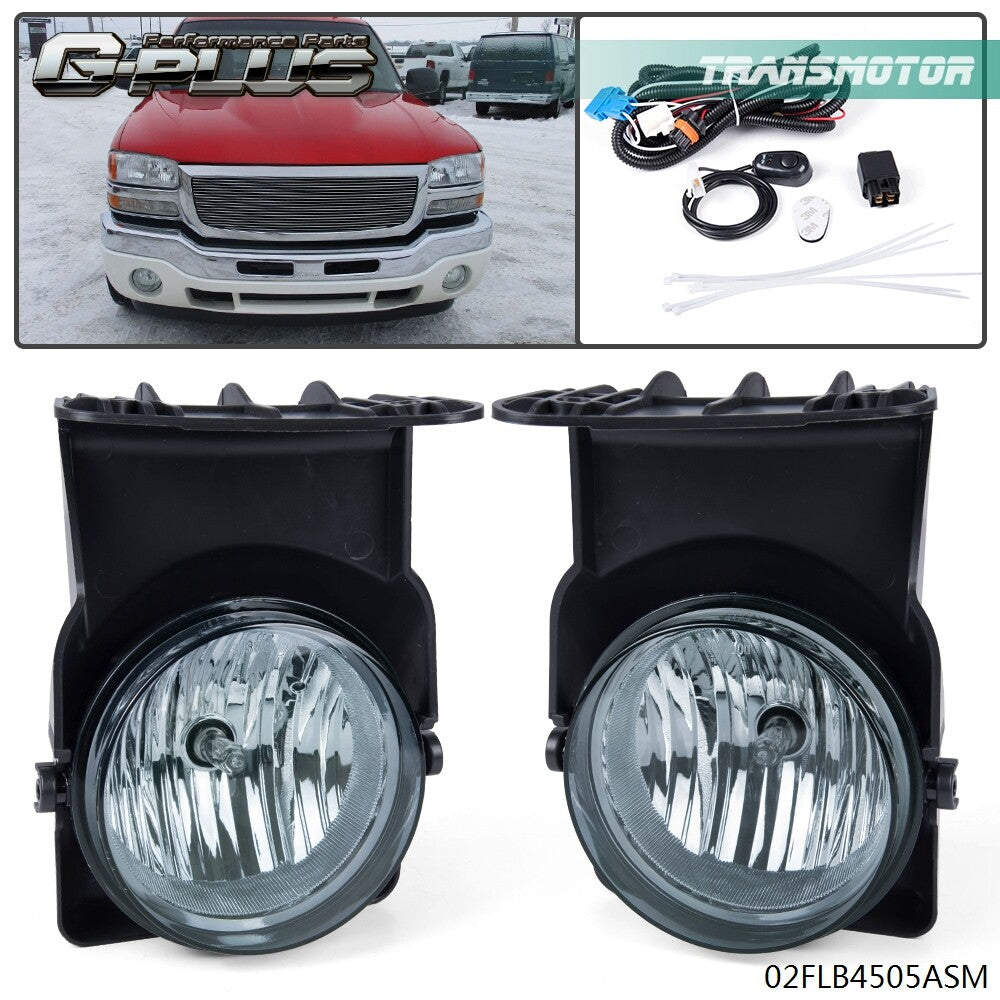 Suitable for 2003-2006 for Sierra 1500 2500 3500 pickup fog lamps- v
