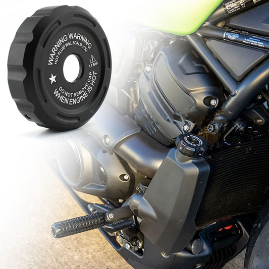 Engine Radiator Cap Cover for Harley RH1250s Sportster S 1250 RH975 Nightster975