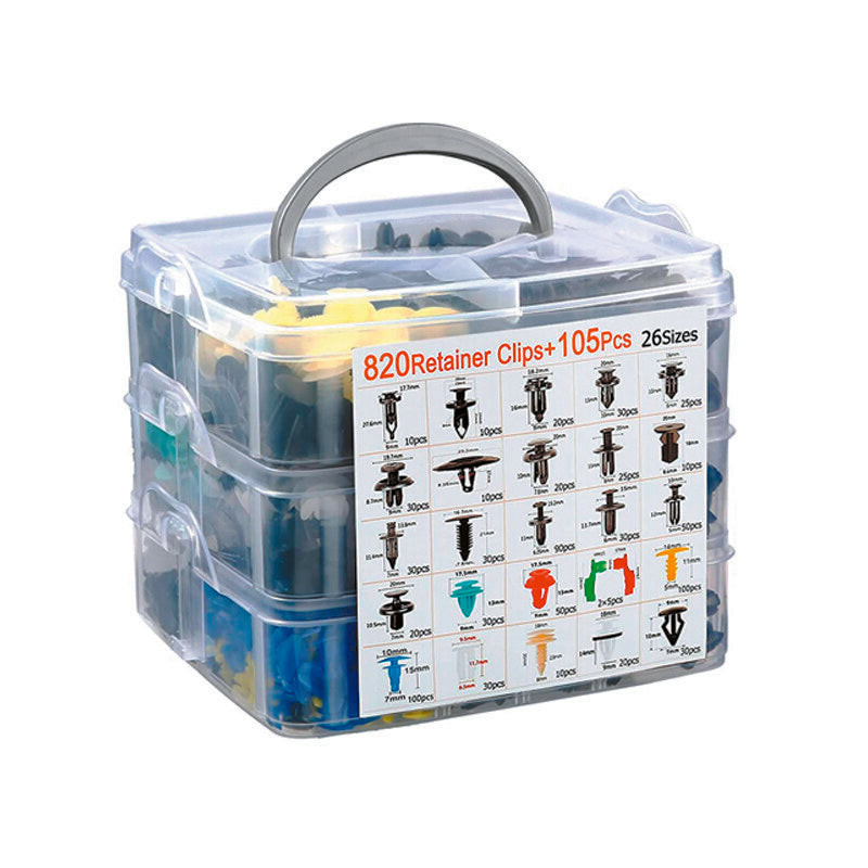 925-piece automatic body sales rivet decorative panel fastener clip molded sorting box - n