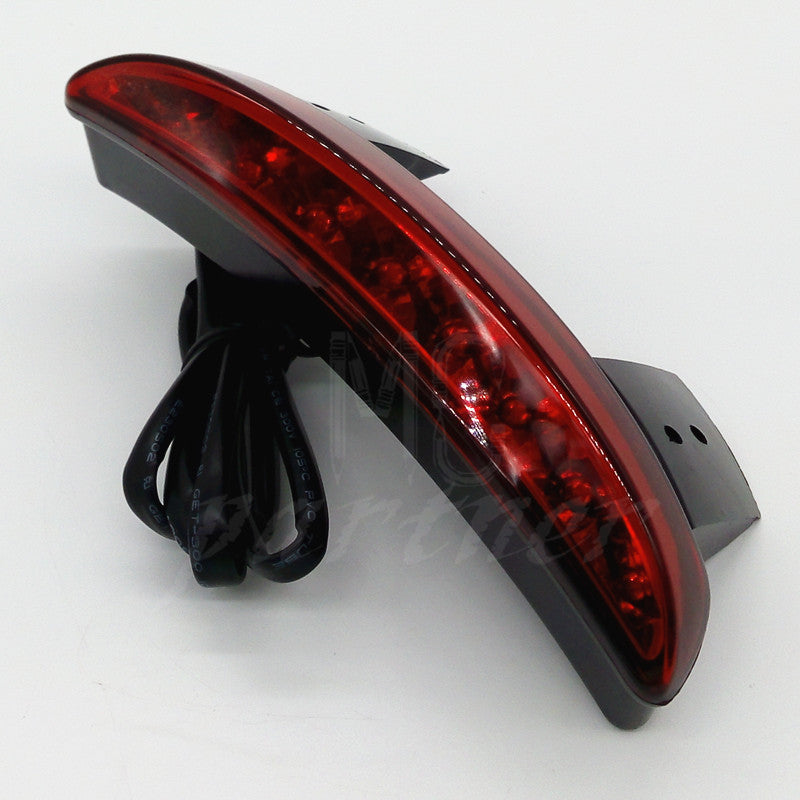 Red Chopped Fender Edge LED Tail Light for Harley Iron 883 XL883N XL1200N XL1200 Q