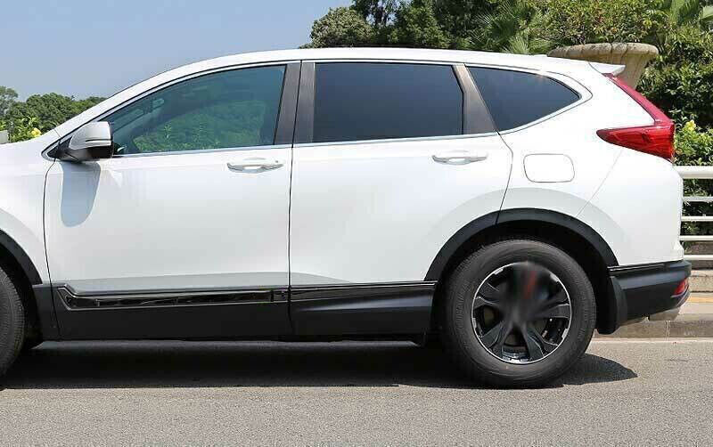 for Honda CRV CR-V 2017-22 Black Steel Body Side Moulding Trim Cover Trim Set 6x