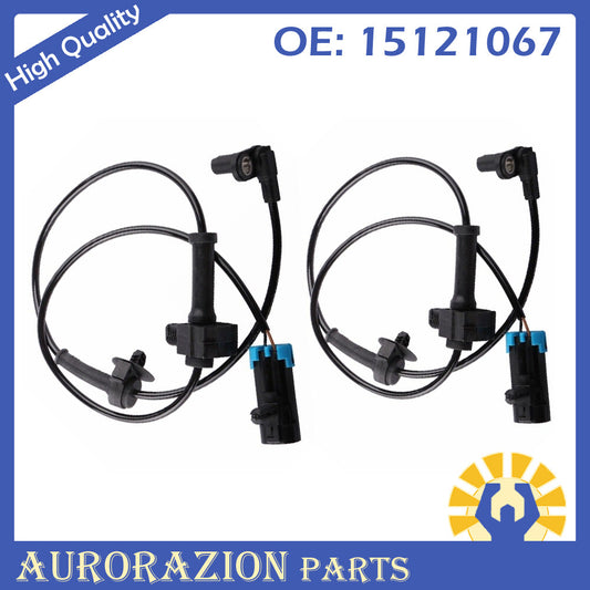2Pcs Rear ABS Wheel Speed Sensor LH RH For 07-12 for GMC for Yukon for Cadillac for Escalade n