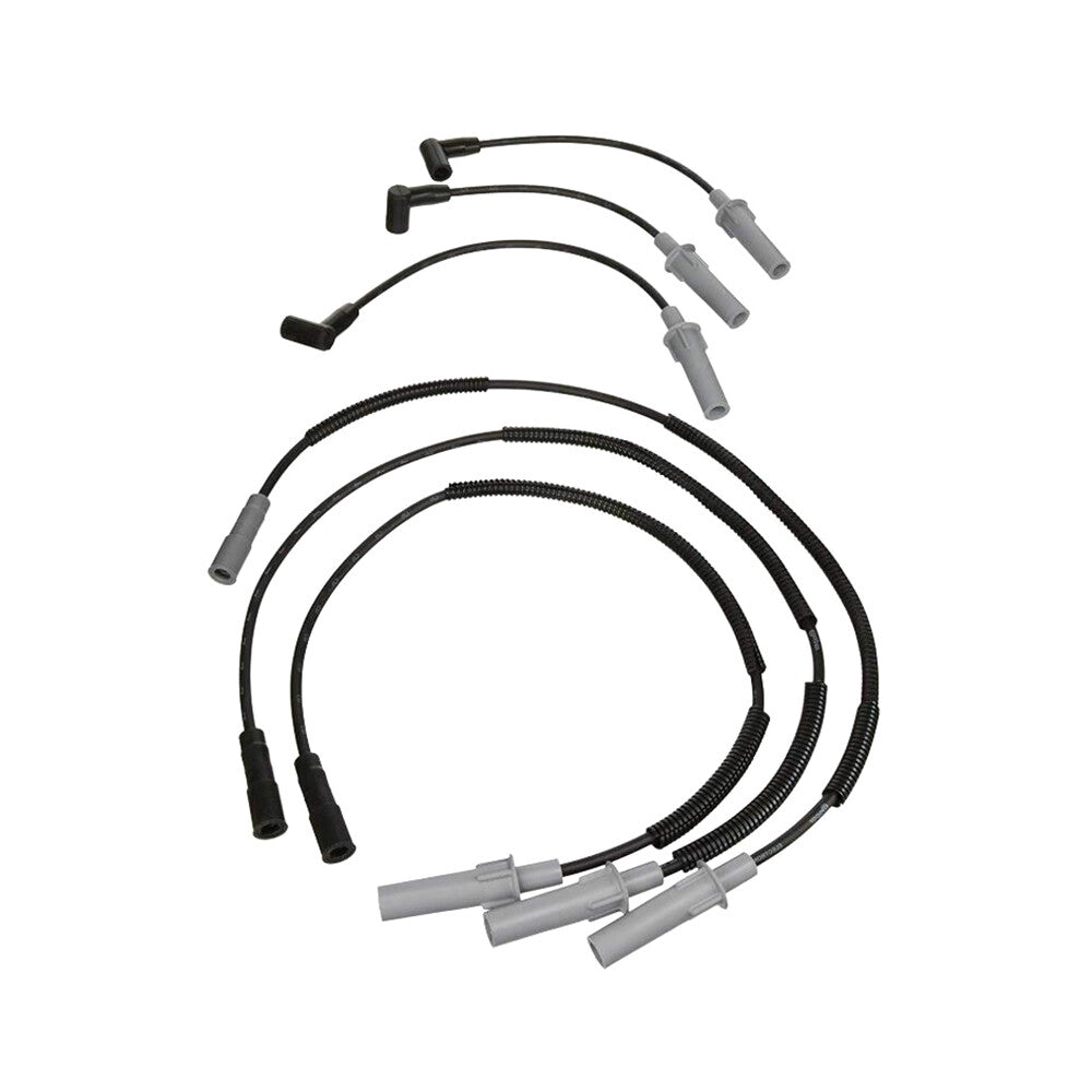 6x Car Spark Wire+Plug Tune Up Kit 68017712AC For 2007-2011 for Jeep for Wrangler 3.8L Q