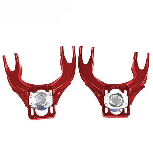 RED Adjustable Front Upper Camber Kit Control Arms For 1992-1995 EG