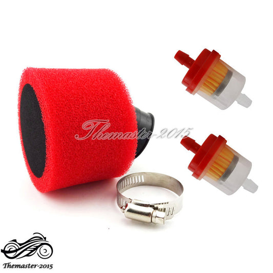 38mm Air Filter Cleaner For 110 125 cc Pit Dirt Bike CRF 50 70 KLX SSR Thumpstar Q