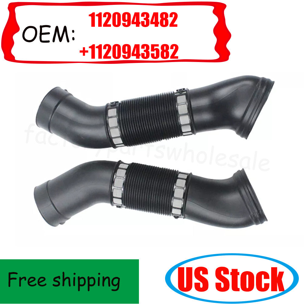 Suitable for W220 S280 S350 2003 - 2005 front left + right intake hoses n