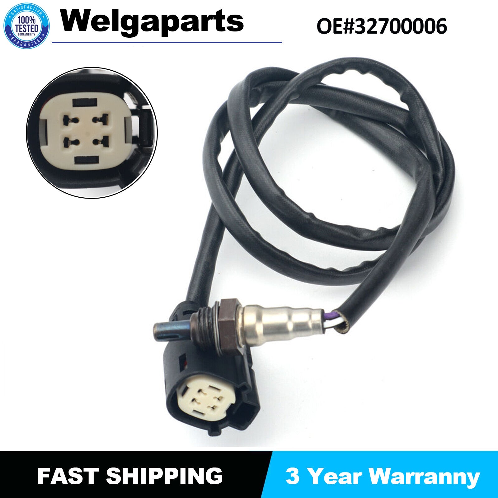 32700006 Rear Oxygen Sensor for 2012-2017 V-Rod Dyna FXD Softail FLS Sportster