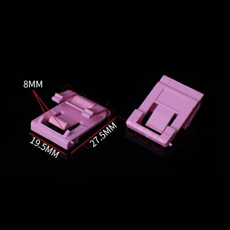 5 Pcs Car Exterior Door Window Weather Strip Moulding Trim Clips for Honda