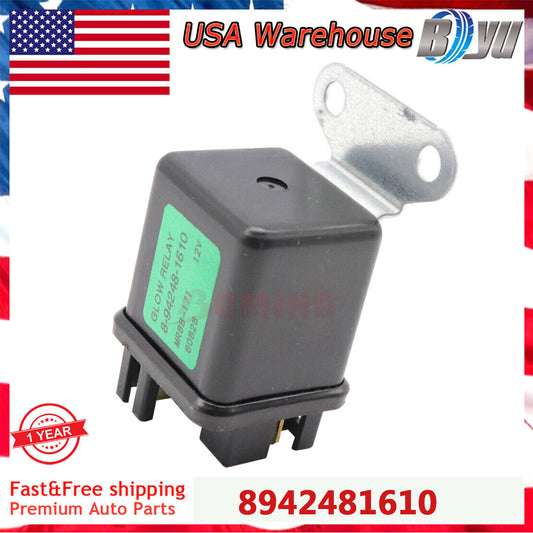8-94248-1610 Relay Glow Plug 12V for Isuzu Hitachi ZAXIS27U ZAXIS50U ZAXIS40U US