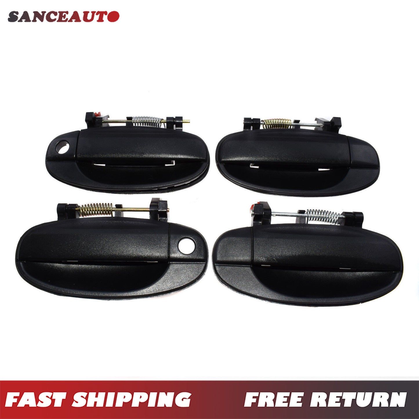 2004 - 2008 Aveo: Front and rear left/rear exterior door handles n