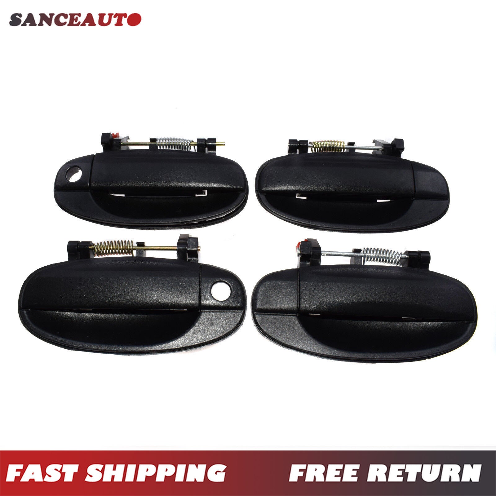 2004 - 2008 Aveo: Front and rear left/rear exterior door handles n