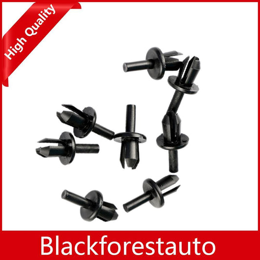 25Pcs For 850 Series 1994-On Nylon Rocker Panel Push-Type Retainer Clip Rivet