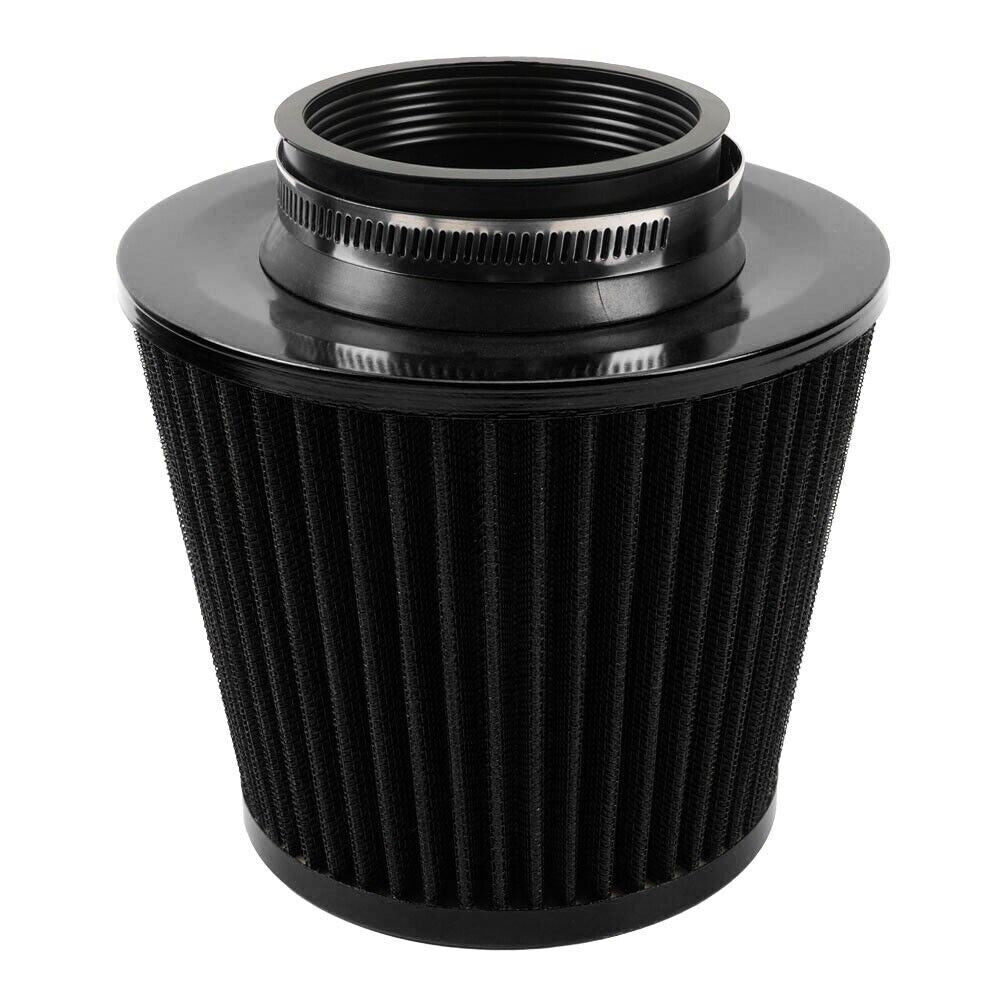 3 Car High Flow Inlet Cleaner Dry Filter Cold Air Intake Cone Replacement Part Q