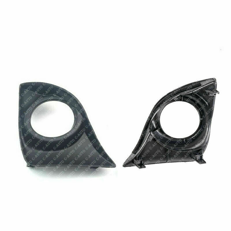 LH&RH Front Fog Light Lamp Black Cover Bezel for Lexus IS250 IS350 2011-2013 v