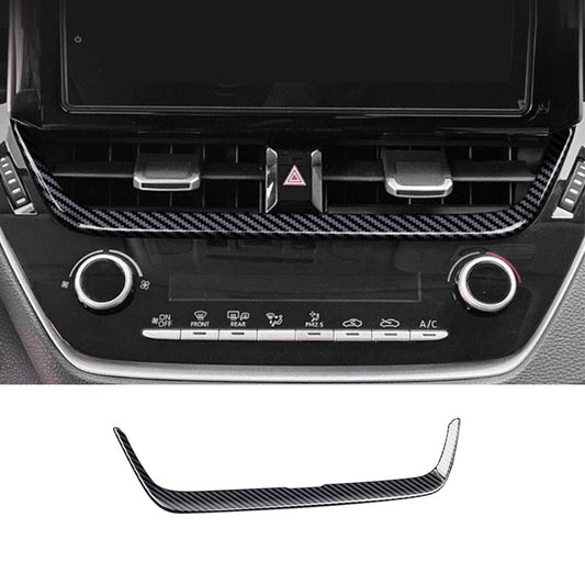 Fit for Toyota for Corolla 2019-2024 Car Dashboard center Air Vent Trim Carbon fiber