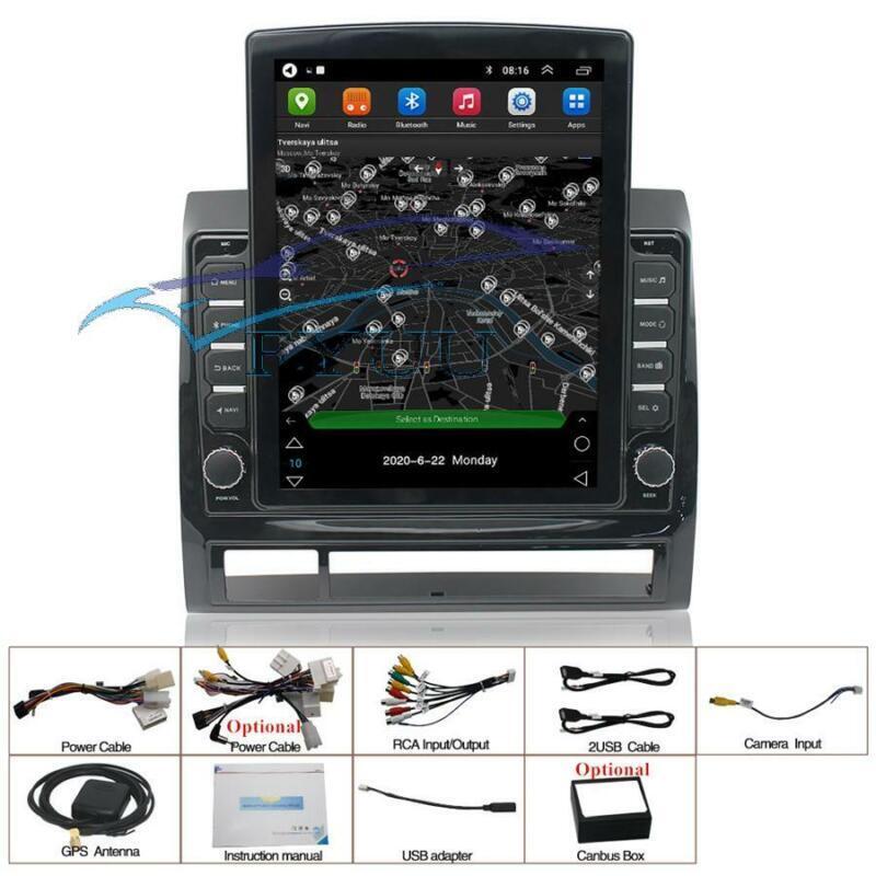 FM DAB RDS for Tacoma 2005-2013 2+32GB 9.7-inch Stereo Radio Player with GPS and WiFi n