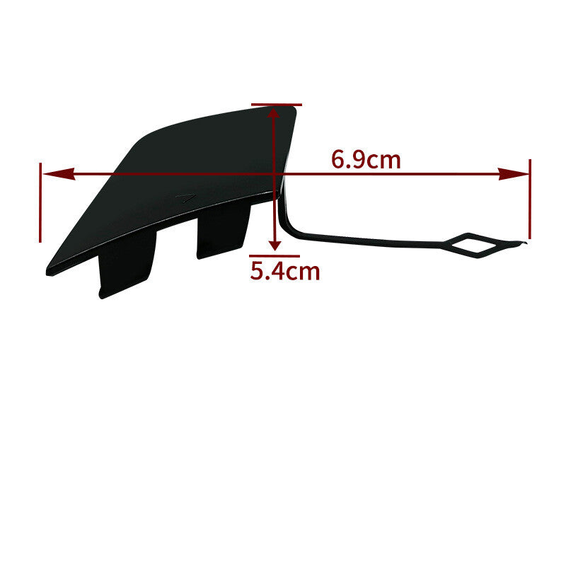 Front bumper tow hook traction eye cover for X1 E84 2008 - 2013 51117345034- n