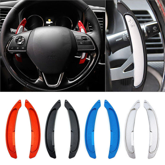 for Mitsubishi Lancer 2x Aluminum Car Steering Wheel Paddle Shifter Extension