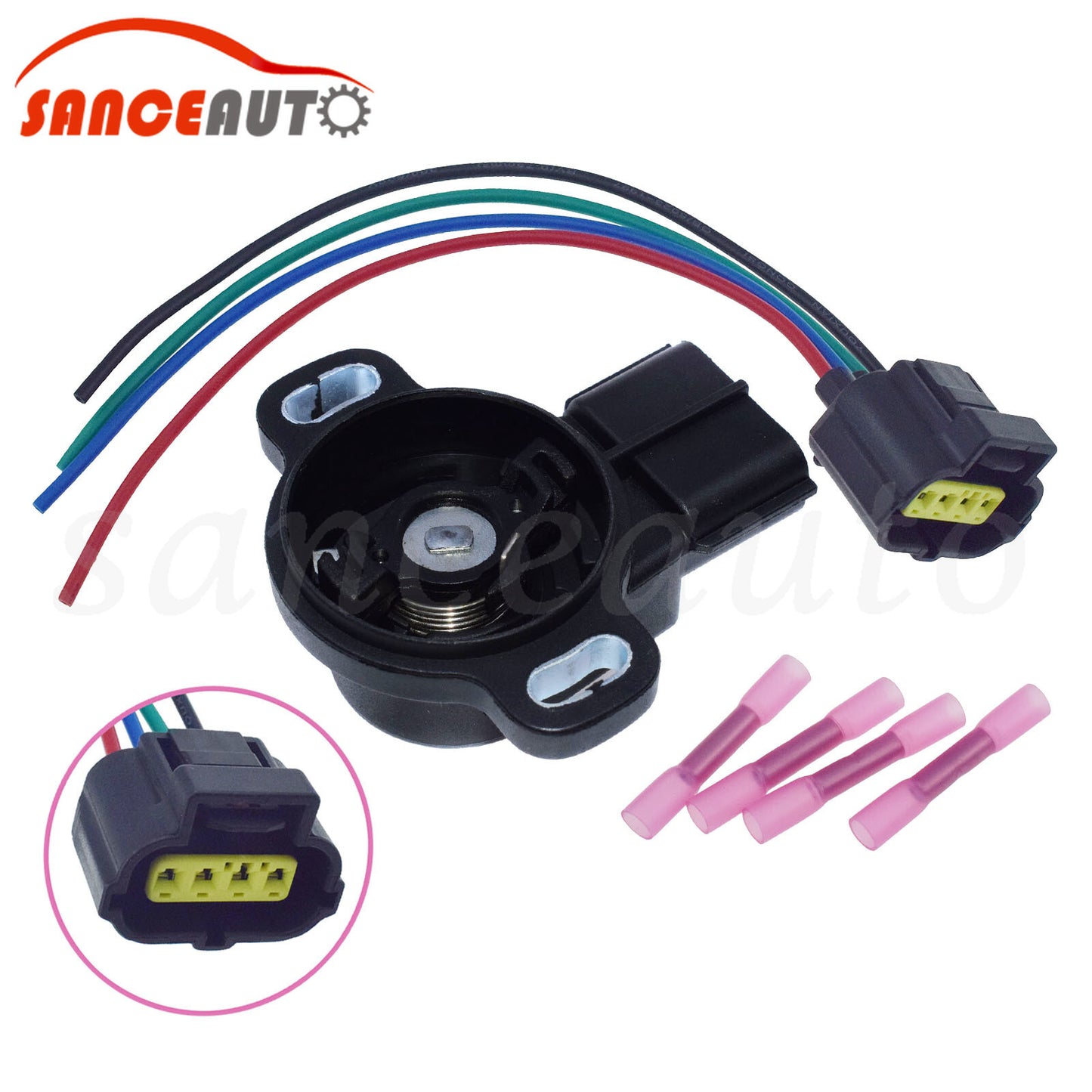 Throttle position sensor and connector for Lexus , Geo, for Kia , for Mazda 8945222090- n
