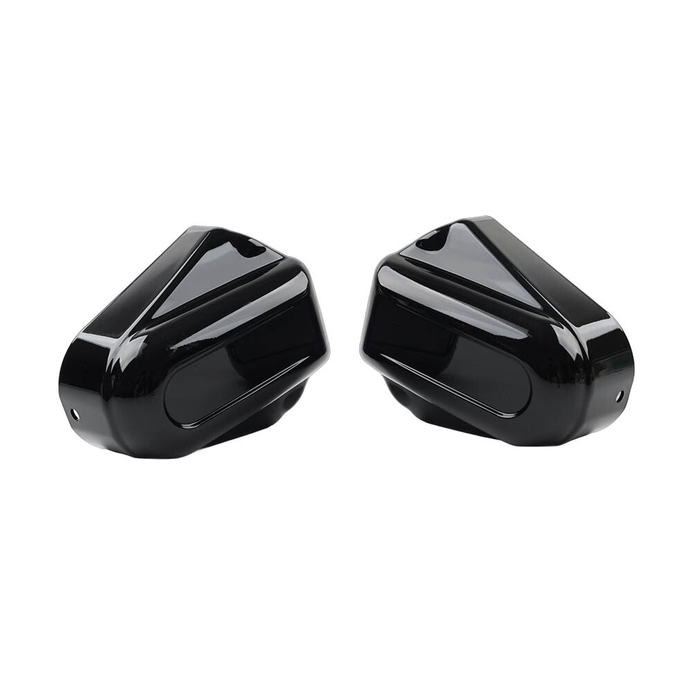 Bar Shield Rear Axle Covers Swingarm Cap 2x for Harley Softail FLSTN 2008-up US