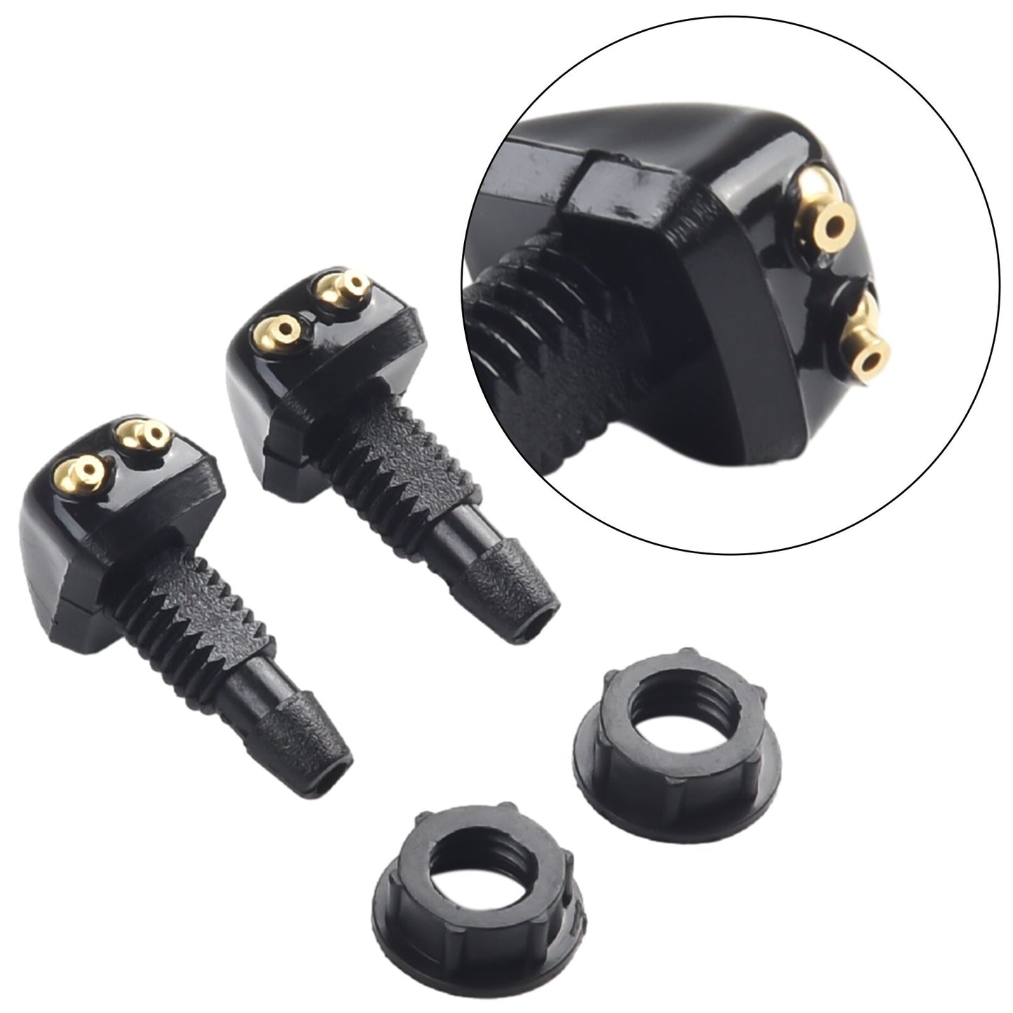 Washer Jet Washer Wiper Nozzle Car Accessories ABS Plastic Anti-corrosion