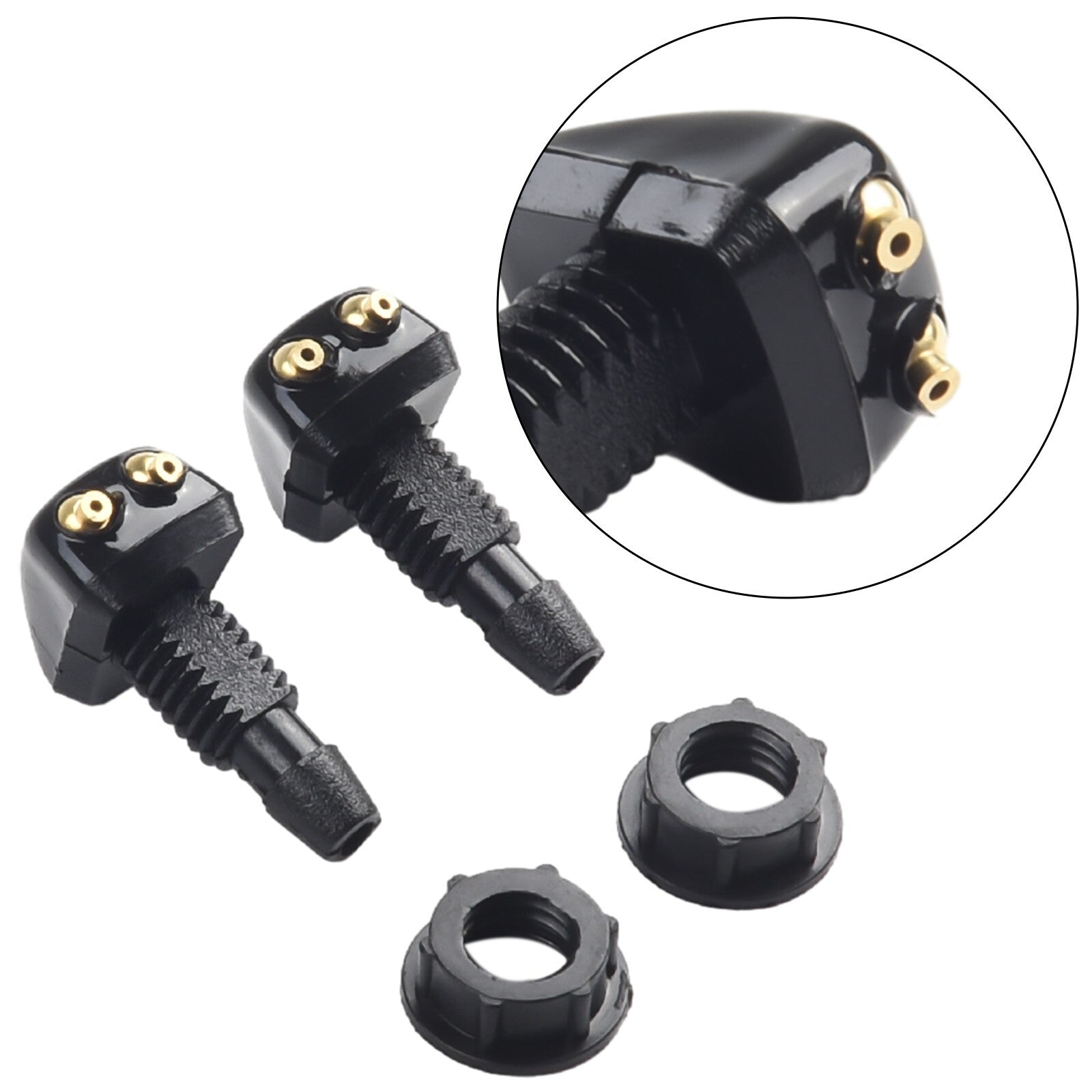Washer Jet Washer Wiper Nozzle Car Accessories ABS Plastic Anti-corrosion