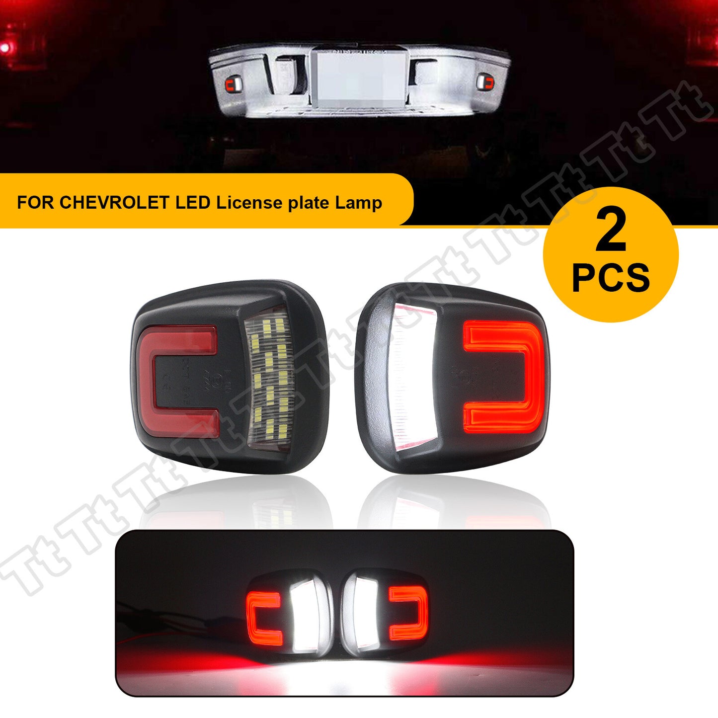 1988-2000 C/K 1500 2500 3500 Red and White LED White LED Q