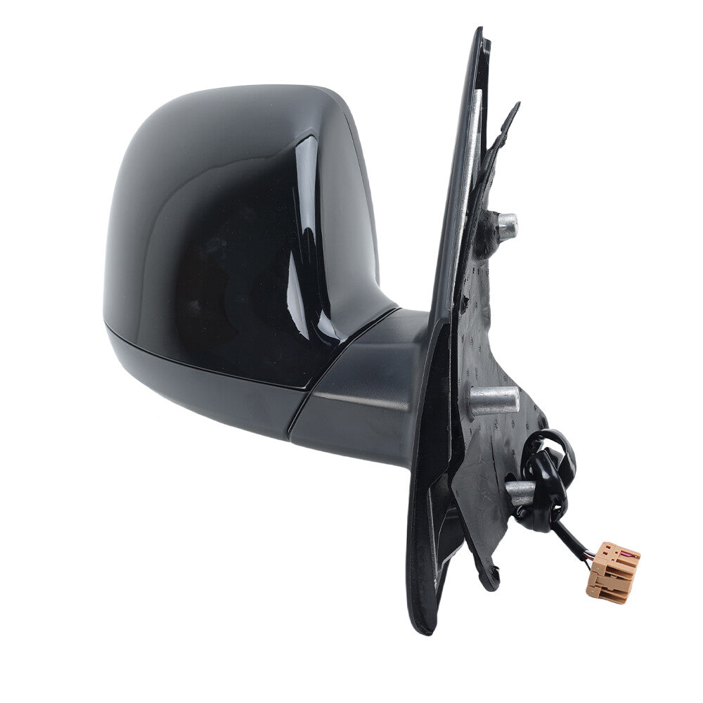 F¨¹r for VW T5 Transporter 2010-2015 Recht Au?enspiegel Spiegel Beheizt Gl?nz Schwarz