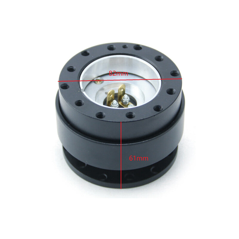 Car steering wheel quick-release wheel adapter kit for 6-hole 70mm or 74mm pitch - n