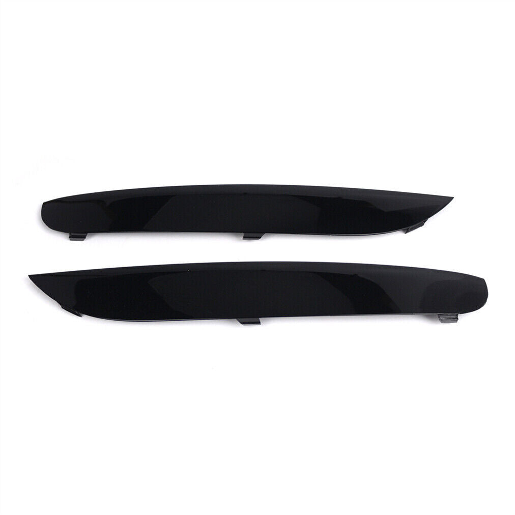 2x Front M Sport Bumper Moulding Trims Fit for BMW 7 Series F01 F02 2009-2015
