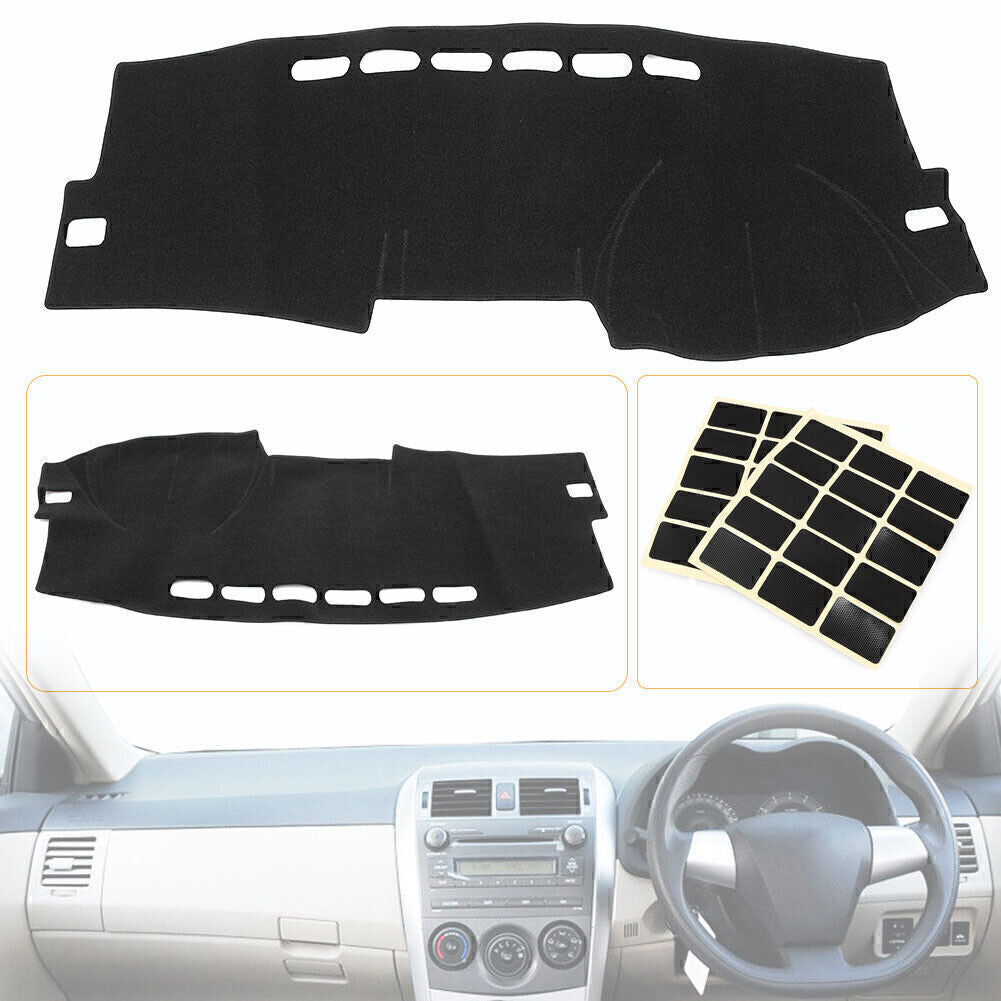 Car Dashmat Dash Mat Dashboard Cover Pad Fit 2007-2012 for TOYOTA for COROLLA Q