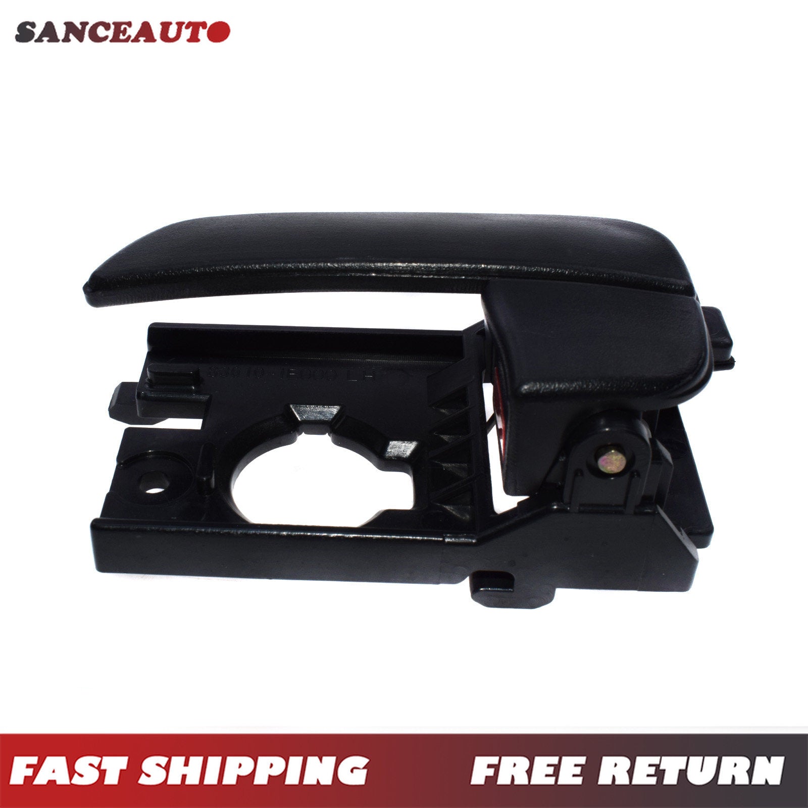 Black rear left inner door handle for Hyundai 1.6L 2006 - 2011 - n