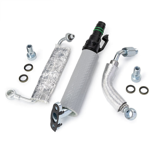 Turbo Oil Return Drain Oil Feed Pipe Kit for Cruze Sonic Trax Encore 1.4
