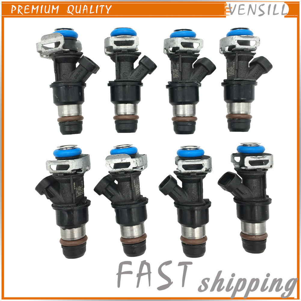 8X Fuel Injector 17114502 for Chevrolet for GMC Savana for Sierra for Cadillac FJ315 05-07
