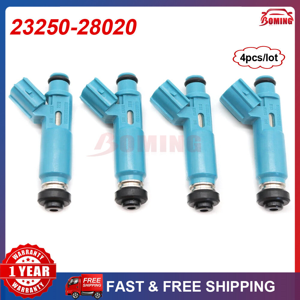 23250-28020 4x Fuel Injector for Toyota for Camry Highlander Solara 2001-2004