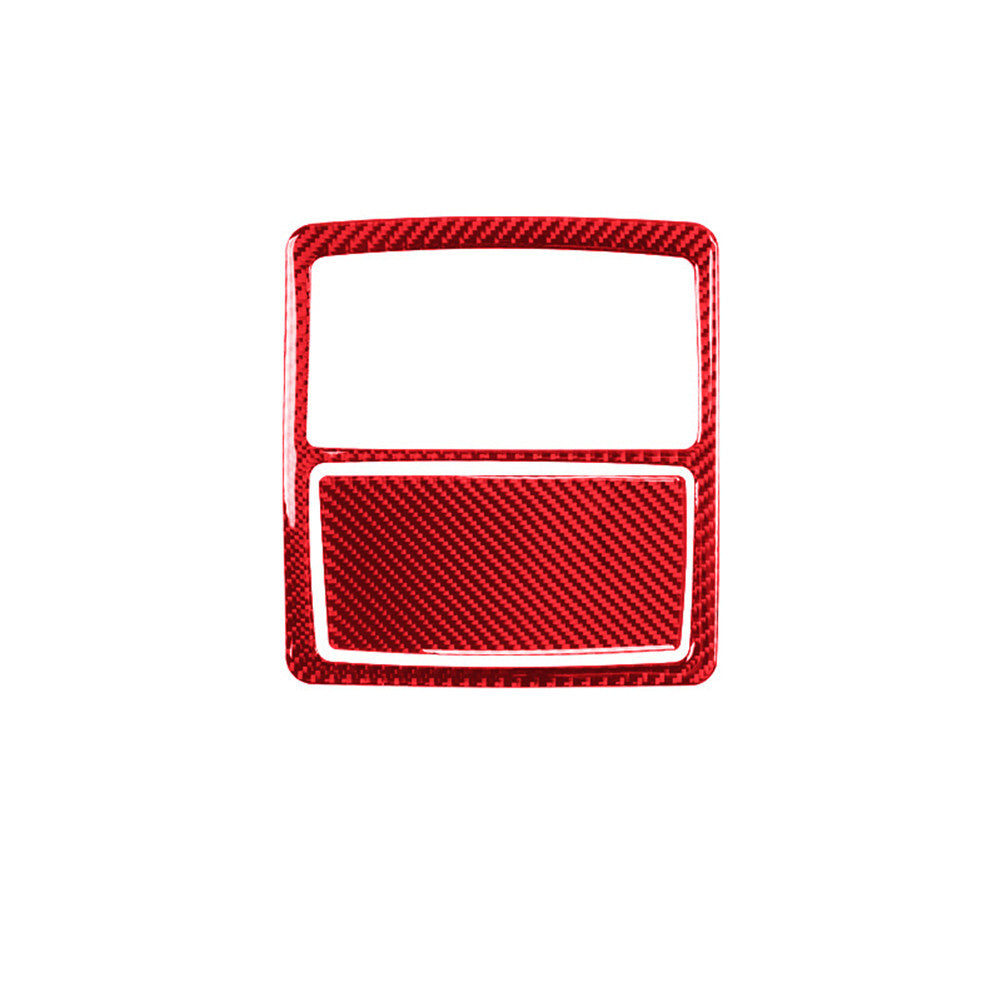 for Co Driver Central Control Trim Cover Decor Carbon Fiber for VW Touareg 2011-2018 v