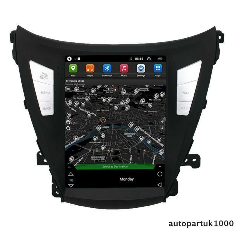 for Hyundai for Elantra 2014-2016 Stereo Radio GPS Navigation 9.7 Android 10.1 16GB
