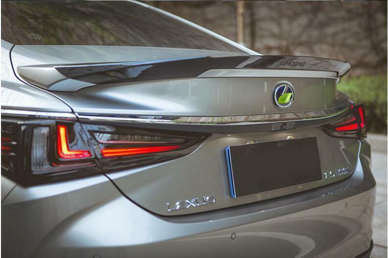Suitable for Lexus for ES 250 300h 350 2019 - 23 Black Rear Fog Light and Taillight Cover Trim (4 Pieces)