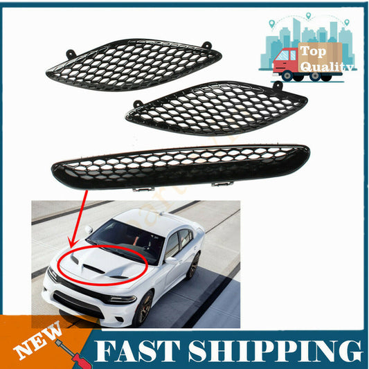 Bonnet front grille cover fits for Dodge SRT Hellcat charger 2015-2020- n