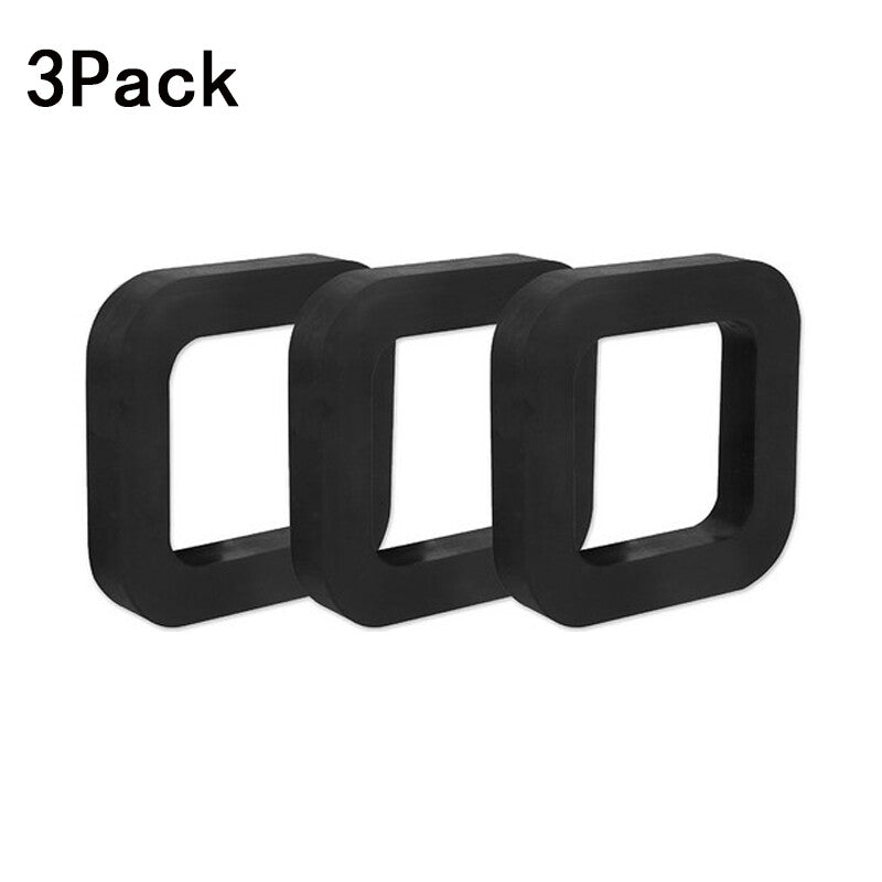 3 Pack 2 Inch Trailer Hitch Receiver Silencer Pad Fit for Adjustable Ball Mounts Q