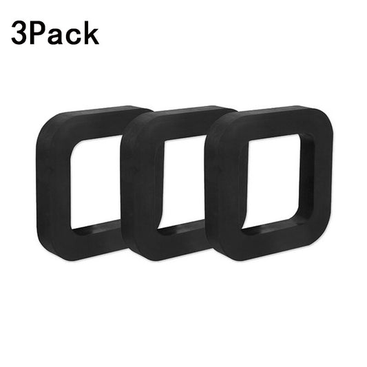 3 Pack 2 Inch Trailer Hitch Receiver Silencer Pad Fit for Adjustable Ball Mounts Q