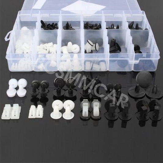 146Pcs Fender Door Hood Bumper Panel Trim Clips W/Box Fit for Toyota for 4Runner