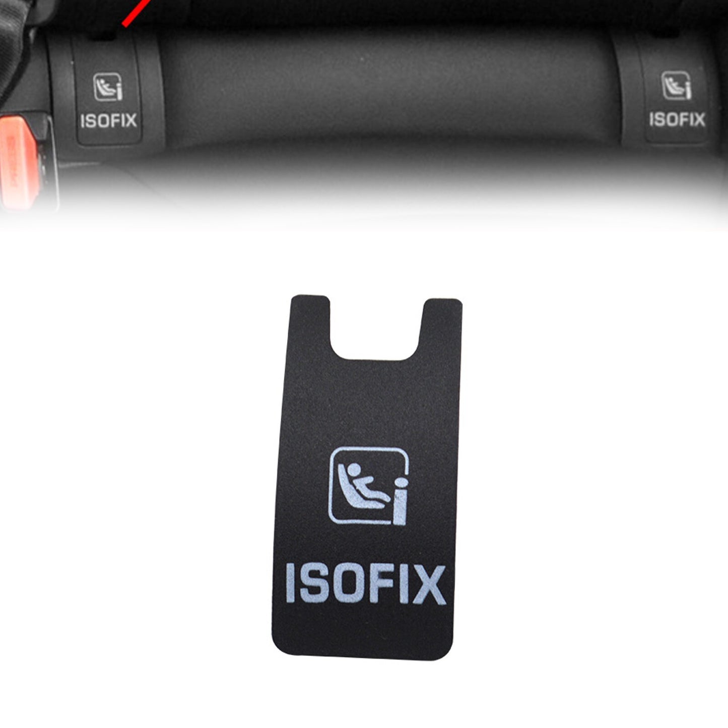 Isofix Replacement Covers for Rear Seats of 2018 For Jaguars Land Rovers Only