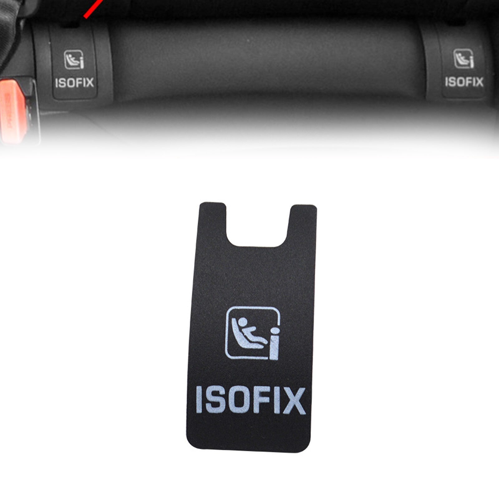 Isofix Replacement Covers for Rear Seats of 2018 For Jaguars Land Rovers Only
