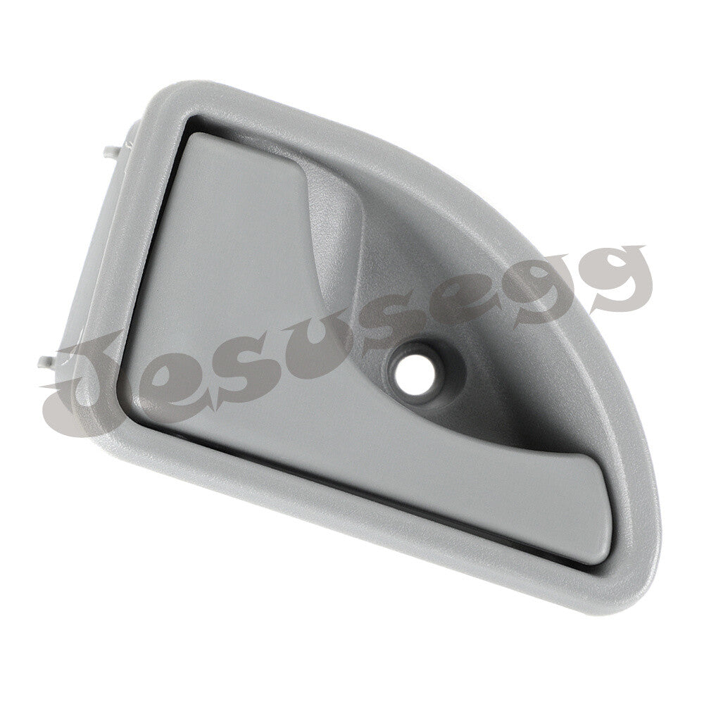 Front Left Side Door Handle Opener Inside Gray for Renault Twingo 1993-2007 Q